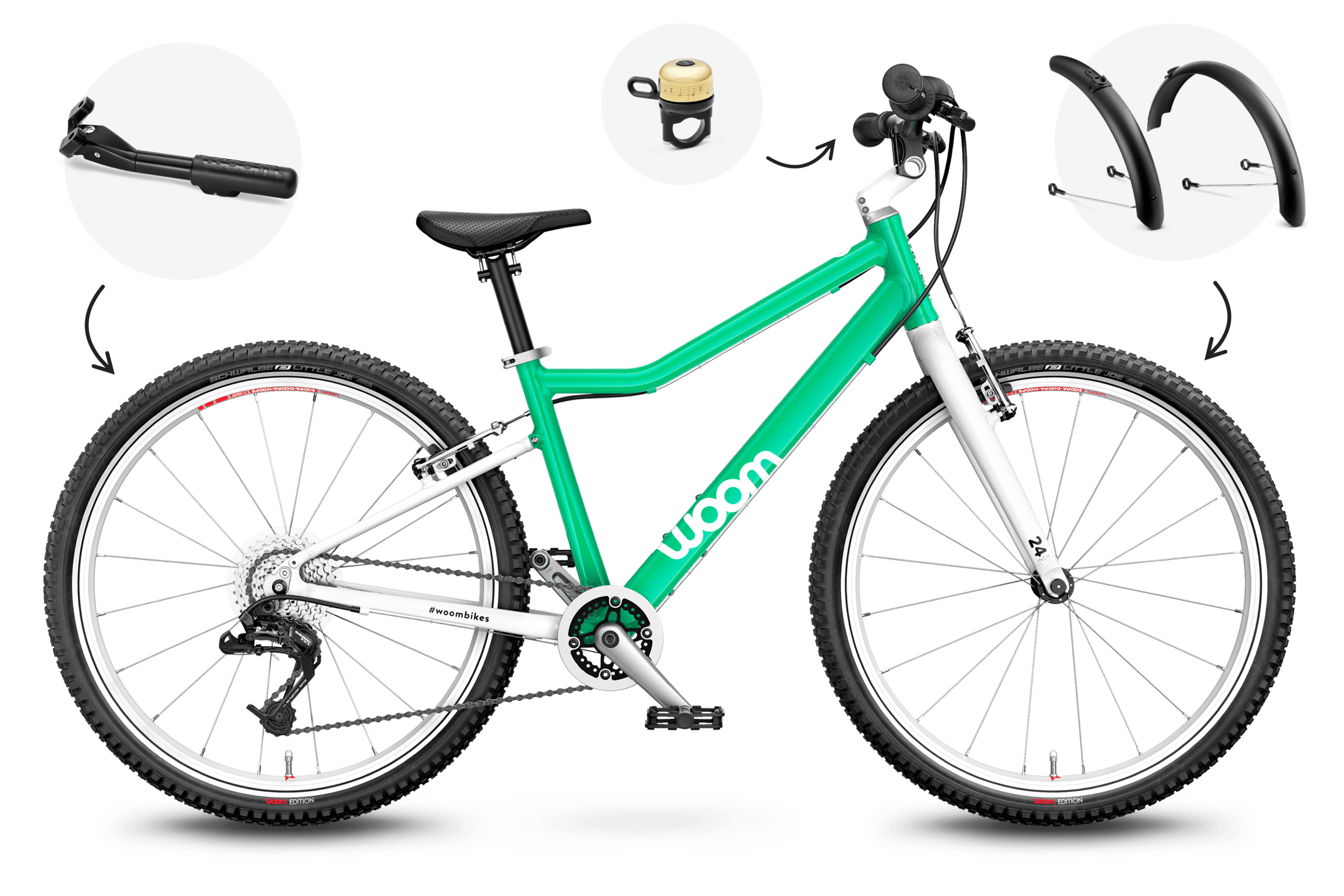 woom 5 + Basic Zubehörpaket