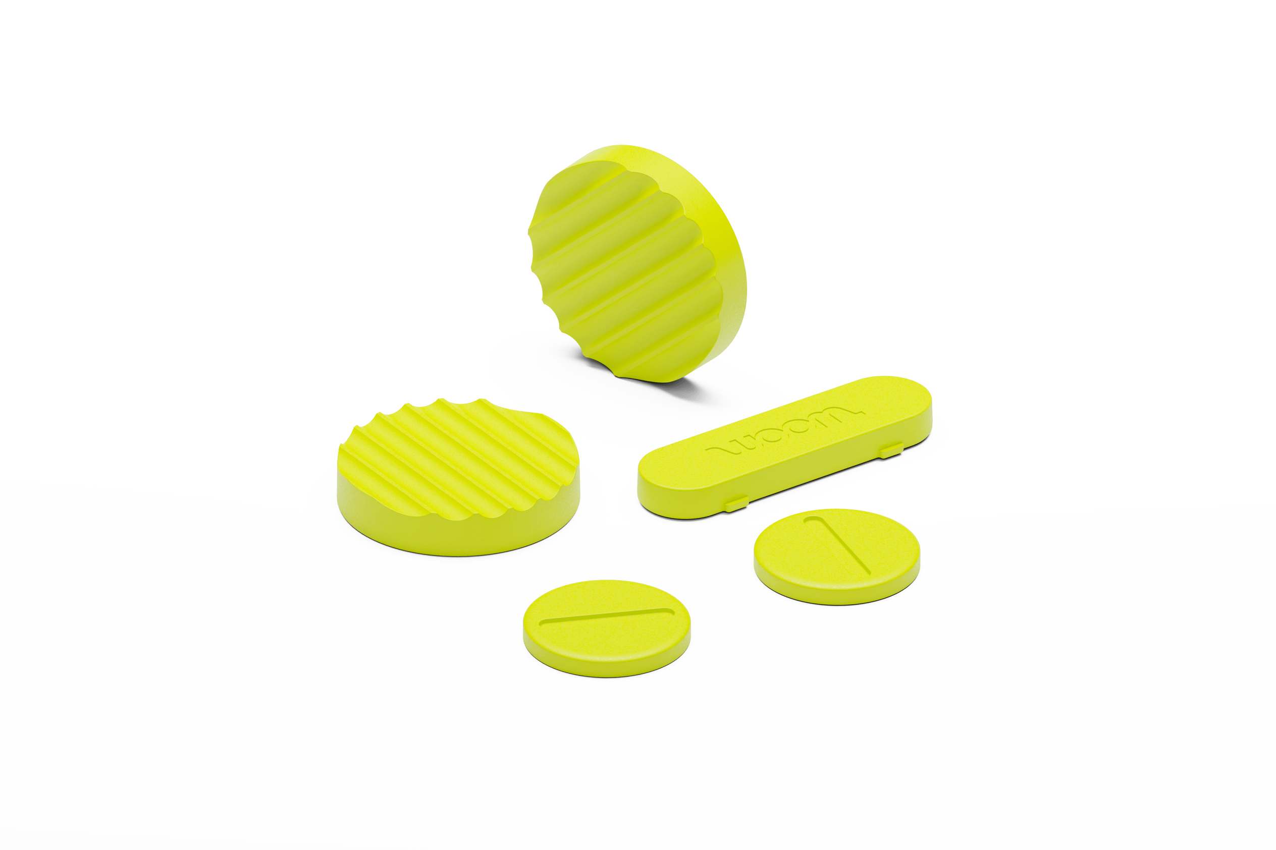 Set de clips colorés en 5 couleurs pour la draisienne auto-équilibrante woom WOW