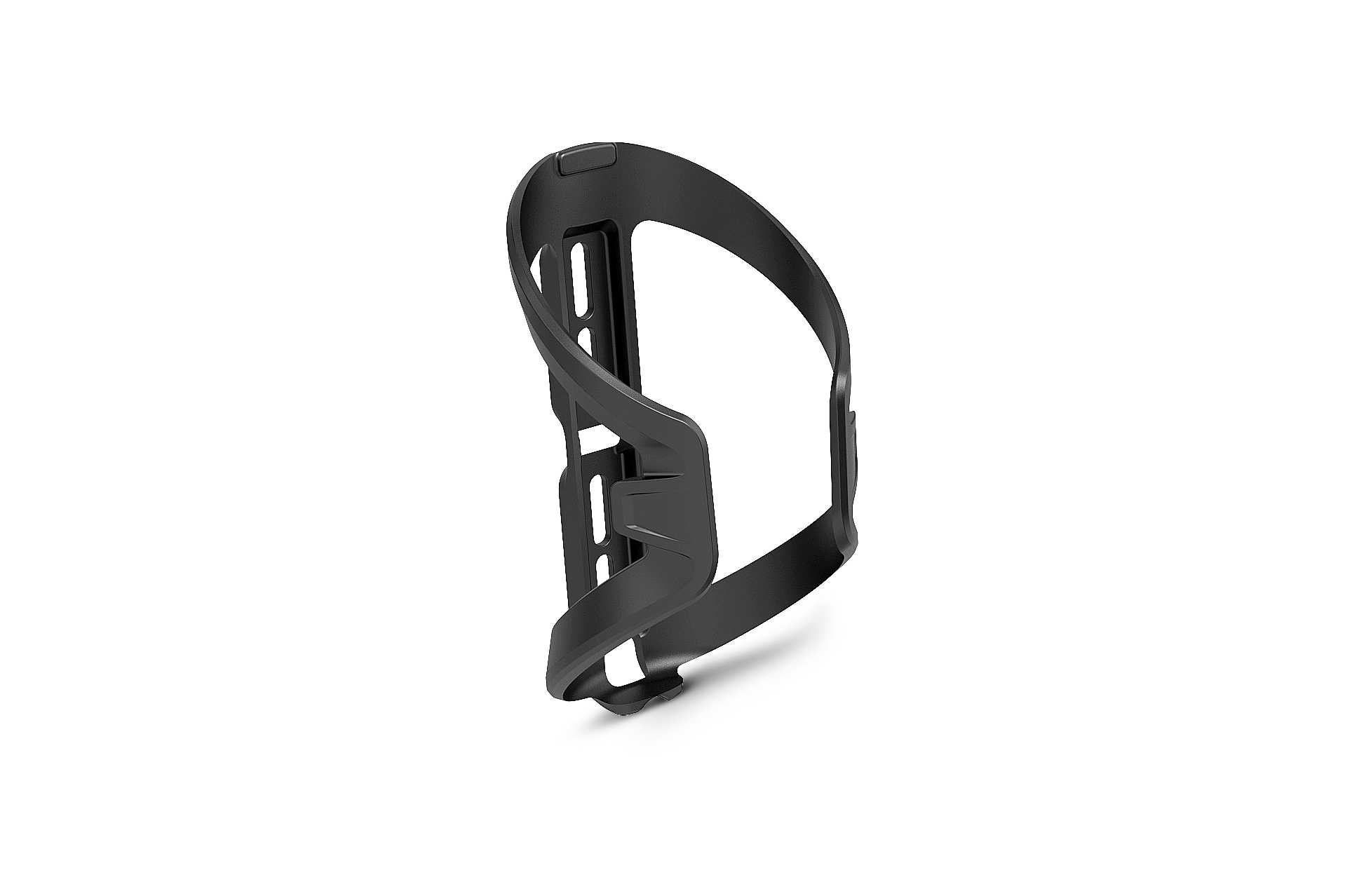 Schwarze Halterung für den Akku eines E-Bikes der Kinderfahrradmarke woom.