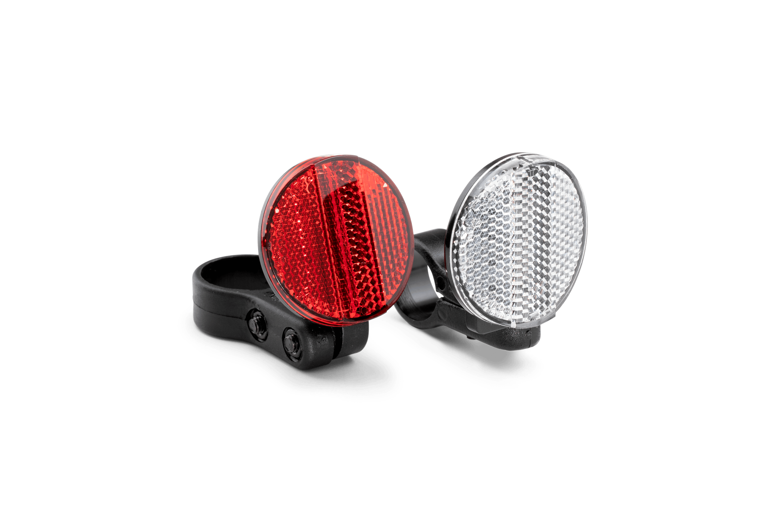 Red and white reflector for woom ORIGINAL bikes.