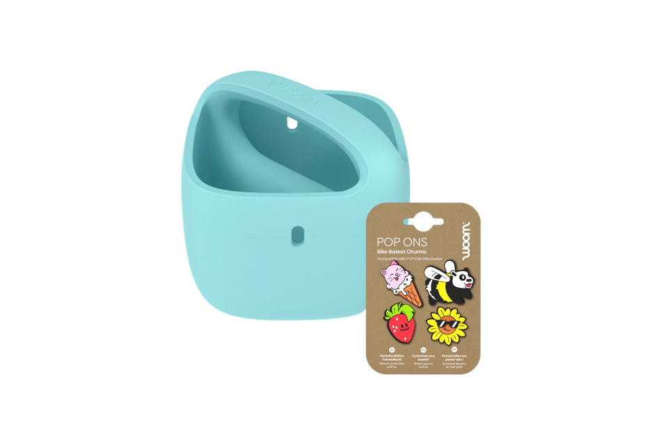 POP-kinderfietsmandje + POP ONS-opklikaccessoires