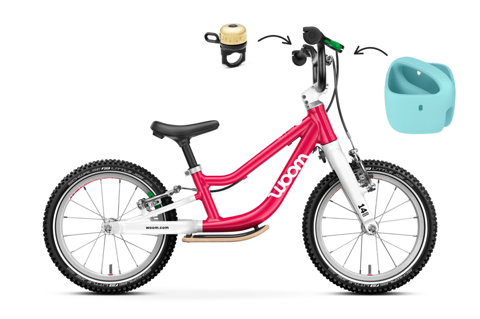 woom GO 1 PLUS: Fully Equipped