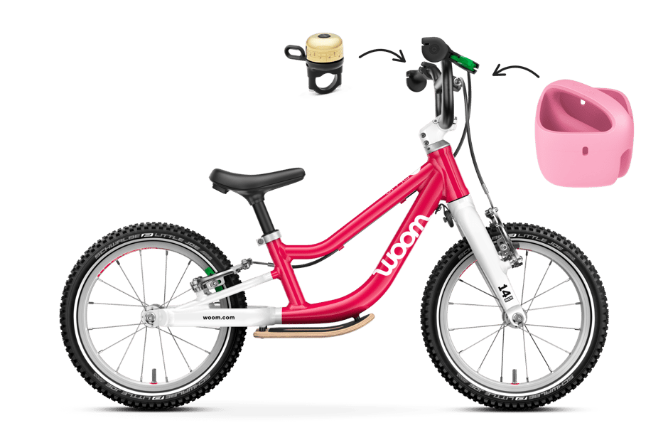 woom GO 1 PLUS: Fully Equipped