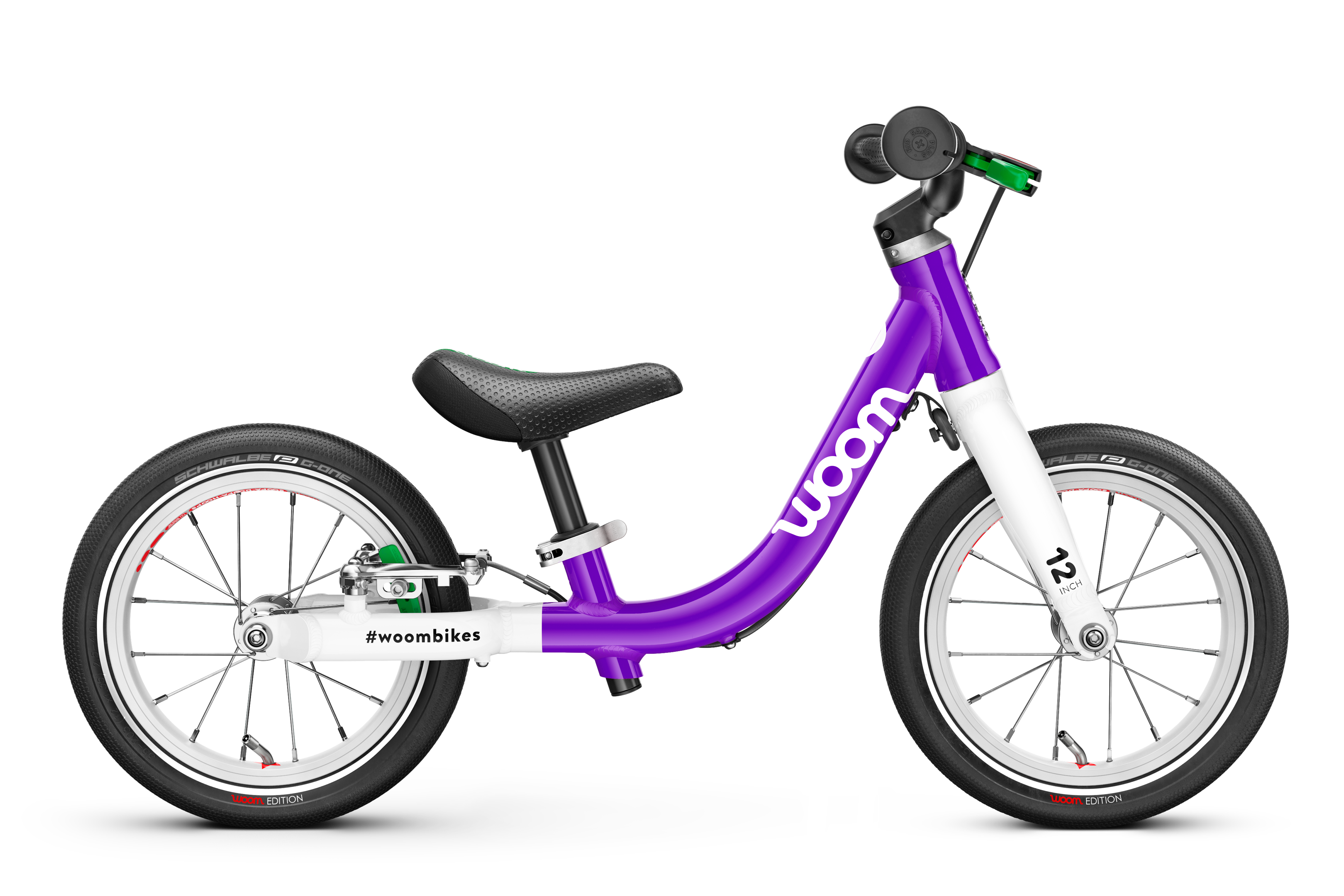 woom バランスバイク 12インチ 緑・白　アメリカ購入　新品46000円 woom ORIGINAL 1 Kids Balance Bike | Toddler Starter Bikes